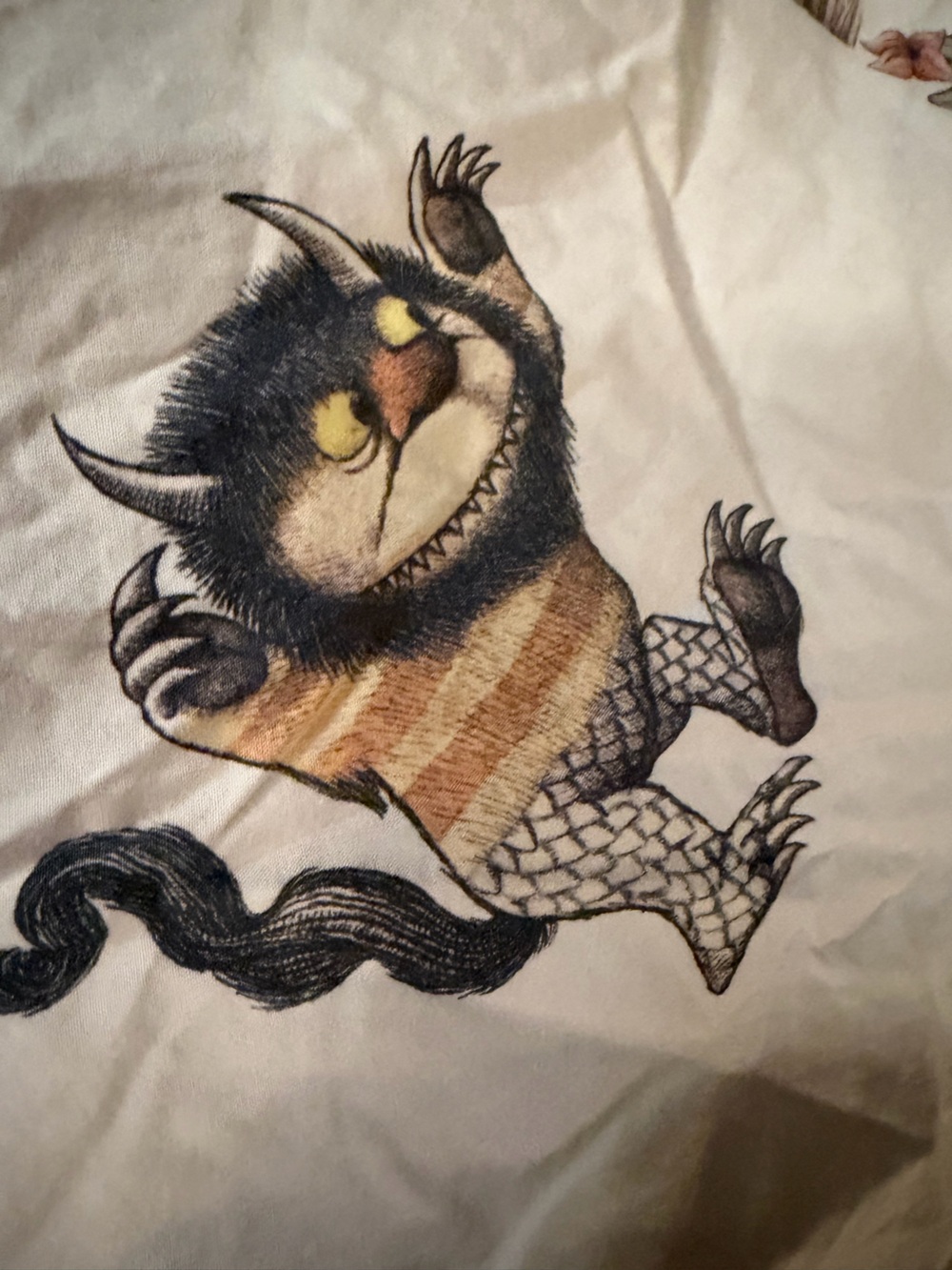Pottery Barn Kids Where the Wild Things Are Crib Sheet Discontinued PBK